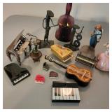 Music Lot w/ Purple Candleholder Music Lot w/ Purple Candleholder