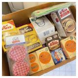 Kerr & Atlas Canning Lids w/ Kitchen Dish Towels/ Kerr & Atlas Canning Lids w/ Kitchen Dish Towels/
