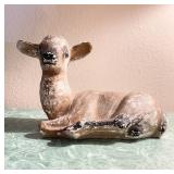 Vintage Chalk-Ware Deer No Antlers Vintage Chalk-Ware Deer No Antlers