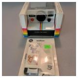 Polaroid One Step Camera w/ Flash Bar