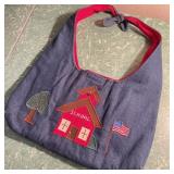 Handmade School Theme Cloth Bag Handmade School Theme Cloth Bag