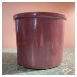 Western Stoneware Purple Crock