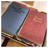 Box of Vintage Song Books Box of Vintage Song Books