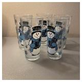 Box of Snowman Glasses