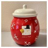 Vintage Hallmark Snowman Jar Vintage Hallmark Snowman Jar
