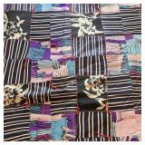 Vintage Hand Tied Crib Size Quilt Vintage Hand Tied Crib Size Quilt