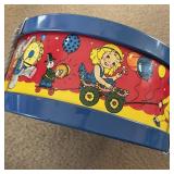 Vintage Child's Drum Damaged Vintage Child's Drum Damaged