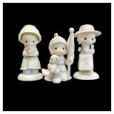 3 Precious Moments Figurines 3 Precious Moments Figurines