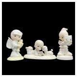Three Vintage Precious Moments Figurines 1 Three Vintage Precious Moments Figurines 1