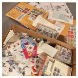 Large Lot of Cancelled Postage Stamps