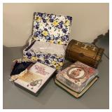 Musical Jewelry Box, Miniature Camel Rug Musical Jewelry Box, Miniature Camel Rug