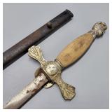 Circa1900s KKK Ceremonial Sword Circa1900s KKK Ceremonial Sword