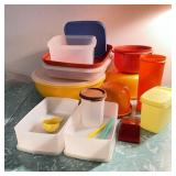 Lot of Tupperware