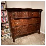 Antique Tiger Oak Dresser