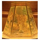 1950's Plastic Angel Lamp Shade 1950's Plastic Angel Lamp Shade