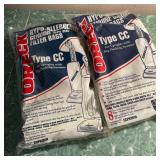 15 Oreck Vacuum Bags Type CC 15 Oreck Vacuum Bags Type CC