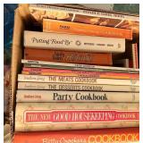 Box of Cookbooks