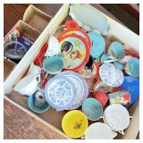 Vintage Child's Dishes All Show Wear Vintage Child's Dishes All Show Wear