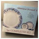 Snowmen Serenade II 5 Piece Completer Set