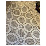 Filet Crochet Bedspread Full Size