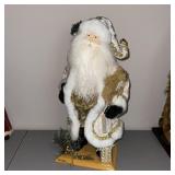 Old World Style Santa w/ White Coat