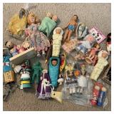 Vintage Lot of Small Dolls 1950