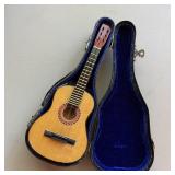 Vintage Miniature Acoustic 6 String Guitar w/