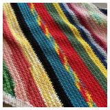 Hand Crochet Afghan 54 x 54 Approximate Hand Crochet Afghan 54 x 54 Approximate