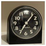 Vintage Westclox Wind Up Alarm Clock Cracked Face Vintage Westclox Wind Up Alarm Clock Cracked Face