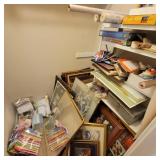 Contents of Arts & Crafts Closet Floor Only Contents of Arts & Crafts Closet Floor Only