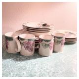 Fairfield Grape Valley Stoneware 16 Pieces