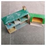 Vintage Tin Toy Houses