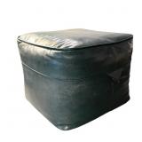 Vintage MCM Ottoman Shows Wear