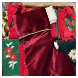 Lot of Christmas Hand Towels w/ Stocking