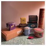 Vintage Tins, Slinky, Matches in Bag