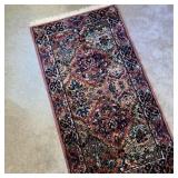 #3 Karastan Throw Rug Shows Wear #3 Karastan Throw Rug Shows Wear