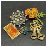 Vintage Brooches 1 Signed