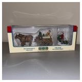 LeMax Village Accessories Horse w/ Wagon LeMax Village Accessories Horse w/ Wagon