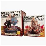 2 Saturday Evening Post Figures