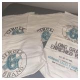 4 Cotton Rice Sacks Circle G Brand 4 Cotton Rice Sacks Circle G Brand
