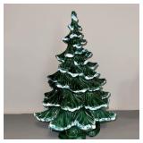 Vintage Lighted Ceramic Christmas Tree