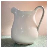 Antique Knowles Taylor Pitcher Semi Vitreous Antique Knowles Taylor Pitcher Semi Vitreous