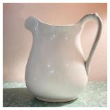 Antique Knowles Taylor Pitcher Semi Vitreous