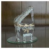Spun Glass Piano in Box Approximately 5 inches Spun Glass Piano in Box Approximately 5 inches
