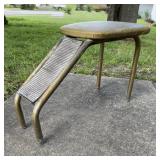 Vintage Shoe Store Salesman Fitting Stool Vintage Shoe Store Salesman Fitting Stool