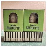 2 Bach Willis Statuettes 2 Bach Willis Statuettes