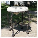 Vanity Stool w/ Metal Bottom Vanity Stool w/ Metal Bottom