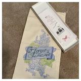 Forget Me Not Cloth Bag from Bagtiques w/ Cross