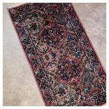 #1 Karastan Throw Rug Shows Wear #1 Karastan Throw Rug Shows Wear