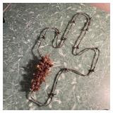 Saguaro Cactus Barb-Wire Wall Decor Saguaro Cactus Barb-Wire Wall Decor